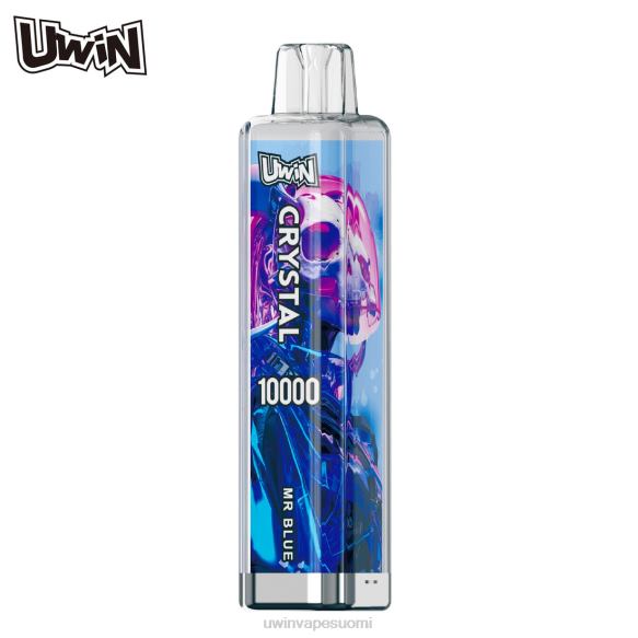 UWIN CRYSTAL 10 000 kertakäyttöistä höyryä herra sininen 64V2215 - Uwin Vape Maku